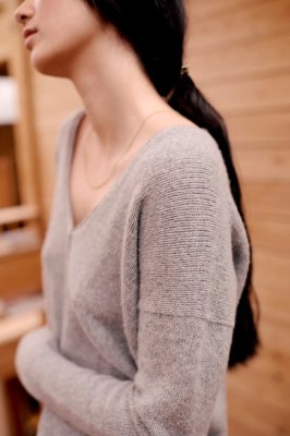 Zoom bild av lun lukajakke 506 lun merino rauma