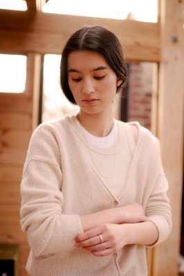 Zoom bild av lun lukajakke 506 lun merino rauma