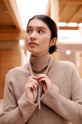 Zoom bild av lunt lenatørkle lenatorkle lun merino rauma