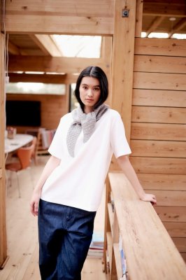 Zoom bild av lun merino lunt avensjal rauma