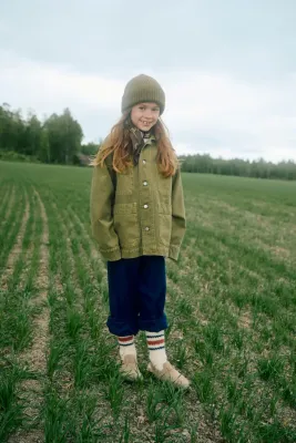Zoom bild av mönster sokker sockar