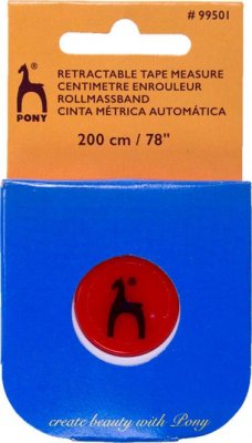 Zoom bild av Måttband pony stickning garn