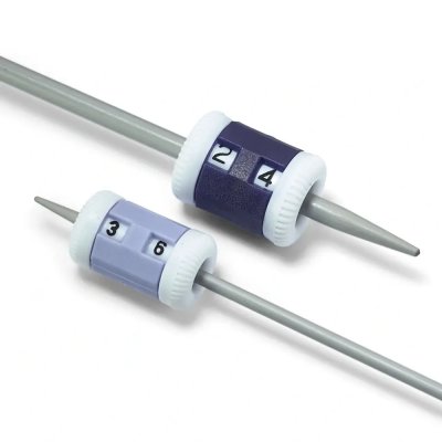 Zoom bild av Varvräknare stickor Prym garn