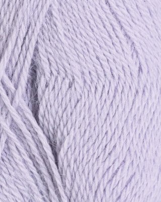 Zoom bild av Rauma alpacka inca ljus lila