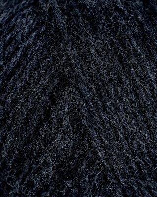 Zoom bild av lun merino koksgrå rauma 84