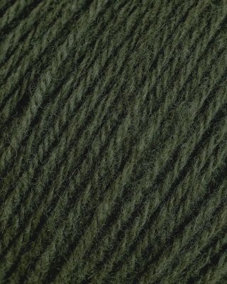 Zoom bild av merinoull tunt garn norskt