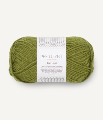 Zoom bild av norskt ullgarn matcha petite knit