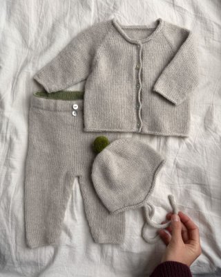 Zoom bild av cleo baby set petiteknit
