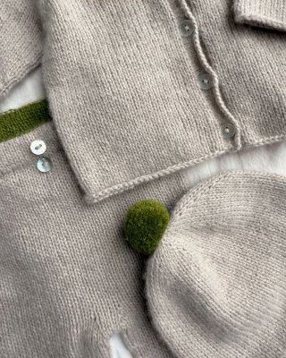 Zoom bild av cleo baby set petiteknit
