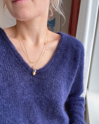 Zoom bild av Petite knit cumulus sweater