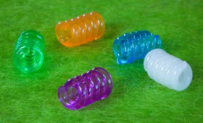 Zoom bild av Hållare till stickor spiral Clover stickning tillbehör