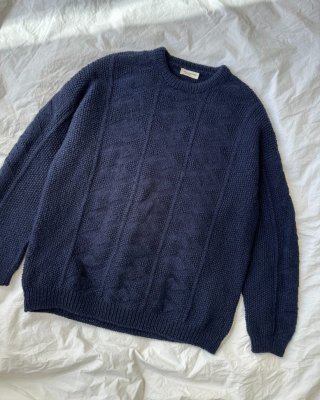 Zoom bild av herr tröja esther sweater petiteknit stickbeskrivning