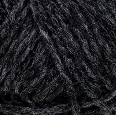 rauma fivel koksgrå ullgarn norskt