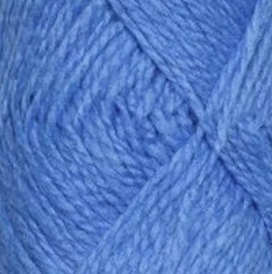Zoom bild av garn rauma fivel himmelsblå