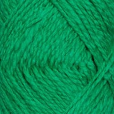 Zoom bild av garn rauma fivel ullgarn emeraldgrön