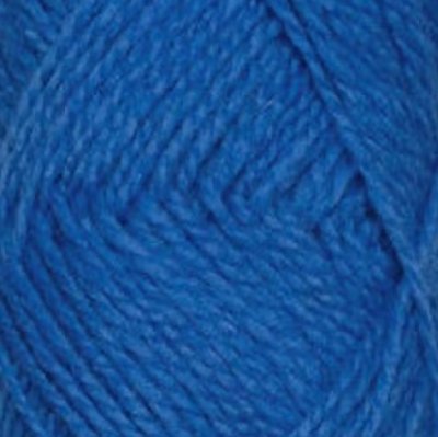 Zoom bild av garn rauma fivel ullgarn blå