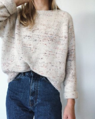 Zoom bild av petite knit inga krusiduller sweater