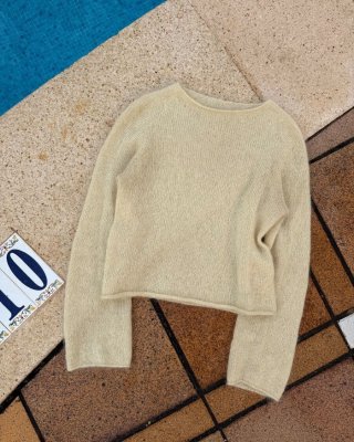 Zoom bild av ivy blouse petite knit tynn silk mohair