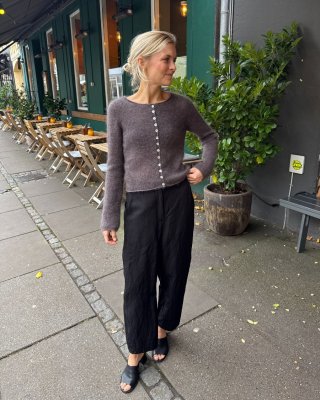 Zoom bild av ivy cardigan petite knit tynn silk mohair