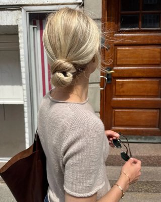 Zoom bild av Stickmönster Petite Knit Ivy Tee
