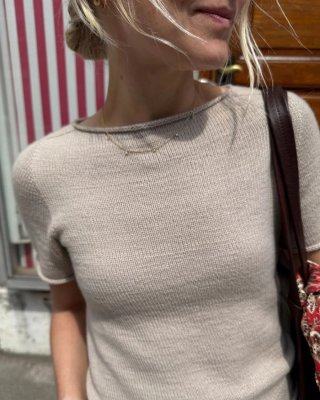 Zoom bild av Stickmönster Petite Knit Ivy Tee