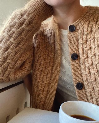 Zoom bild av petite knit jenny jacket sandnes garn