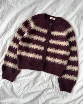 Zoom bild av key cardigan petite knit peer gynt