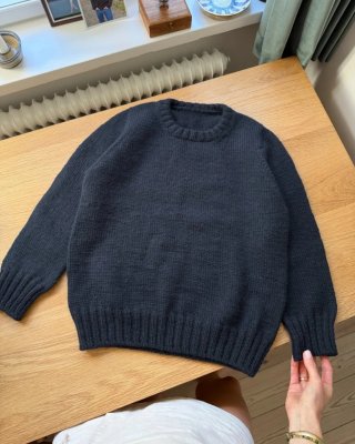 Zoom bild av niels tröja petiteknit