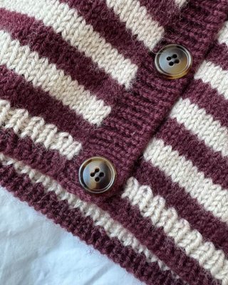 Zoom bild av petite knit olga jacket sandnes garn