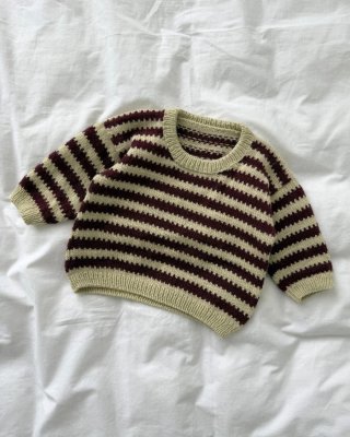 Zoom bild av otto sweater baby petiteknit stickbeskrivning