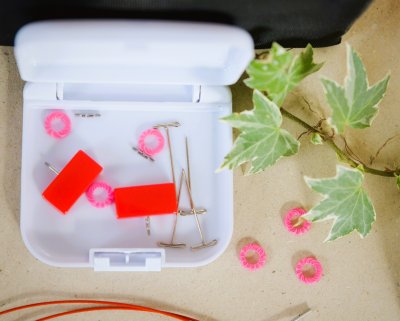 Zoom bild av Stickset twist redlace mini