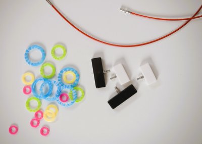 Zoom bild av twist redlace large set