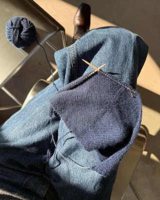 Zoom bild av uma scarf petiteknit