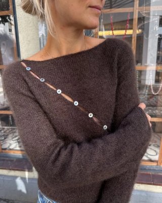 Zoom bild av petiteknit valerie blouse tynn silk mohair